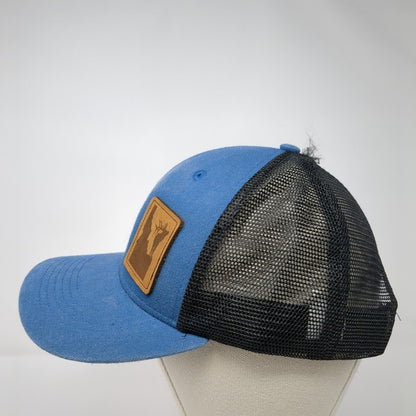 Idaho Patch Mesh Back Trucker Hat Blue One Size Arcadian Outfitters