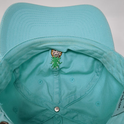 Pineapple Slideback Hat Blue One Size Adjustable KB ETHOS Fashion