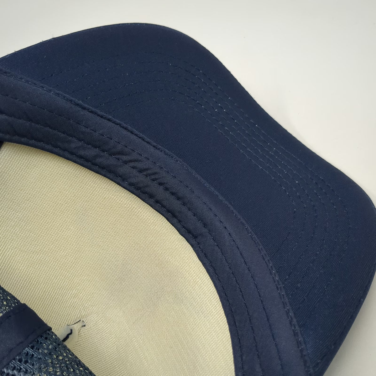 Blue Trucker Hat One Size Mesh Back Firefighter Athletic Race Bomberos