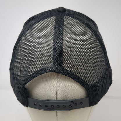OTTO Cutthroat Club Bellevue Idaho Trucker Hat Black Gold One Size Mesh Snapback