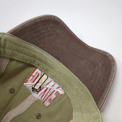 Cozumel Mexico Scuba Dive Green Brown Baseball Cap Hat One Size Embroidered