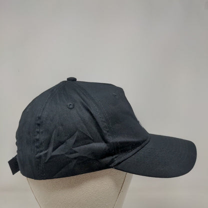 Edwards Strapback Hat Black One Size Embroidered Port Authority