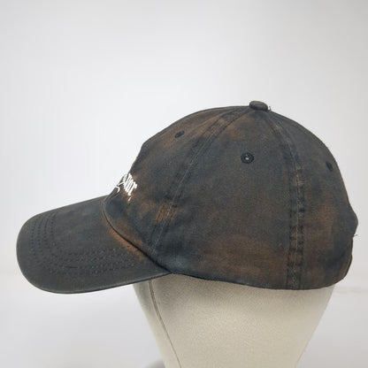 Quake City Baseball Cap Black Gold White One Size Kretschmar Deli Cotton Hat