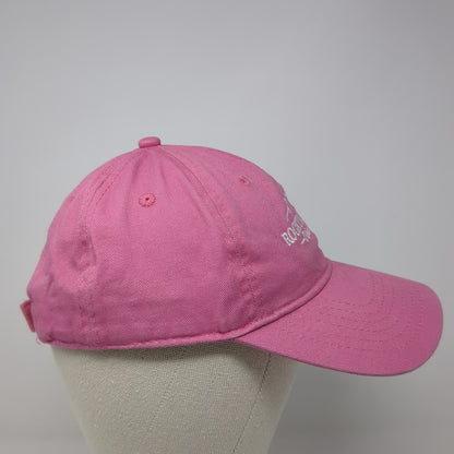 Rocky Mountain National Park Strapback Hat Pink One Size Adjustable Ouray