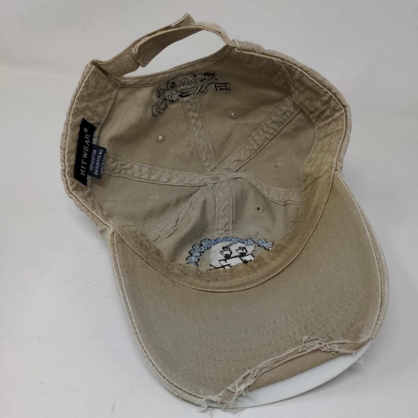 TSS Gasparilla 2008 Strapback Hat Tan OSFA Lexus Of Tampa Bay Hit Wear