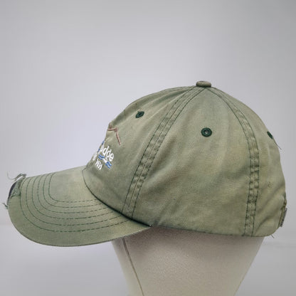 Imperial Baseball Cap Green One Size Tall Timber Lodge Pittsburg NH Fish Hat