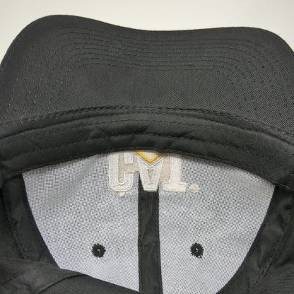 Caterpillar Baseball Cap Black One Size Cat MineStar Slideback Hat Mining Logo