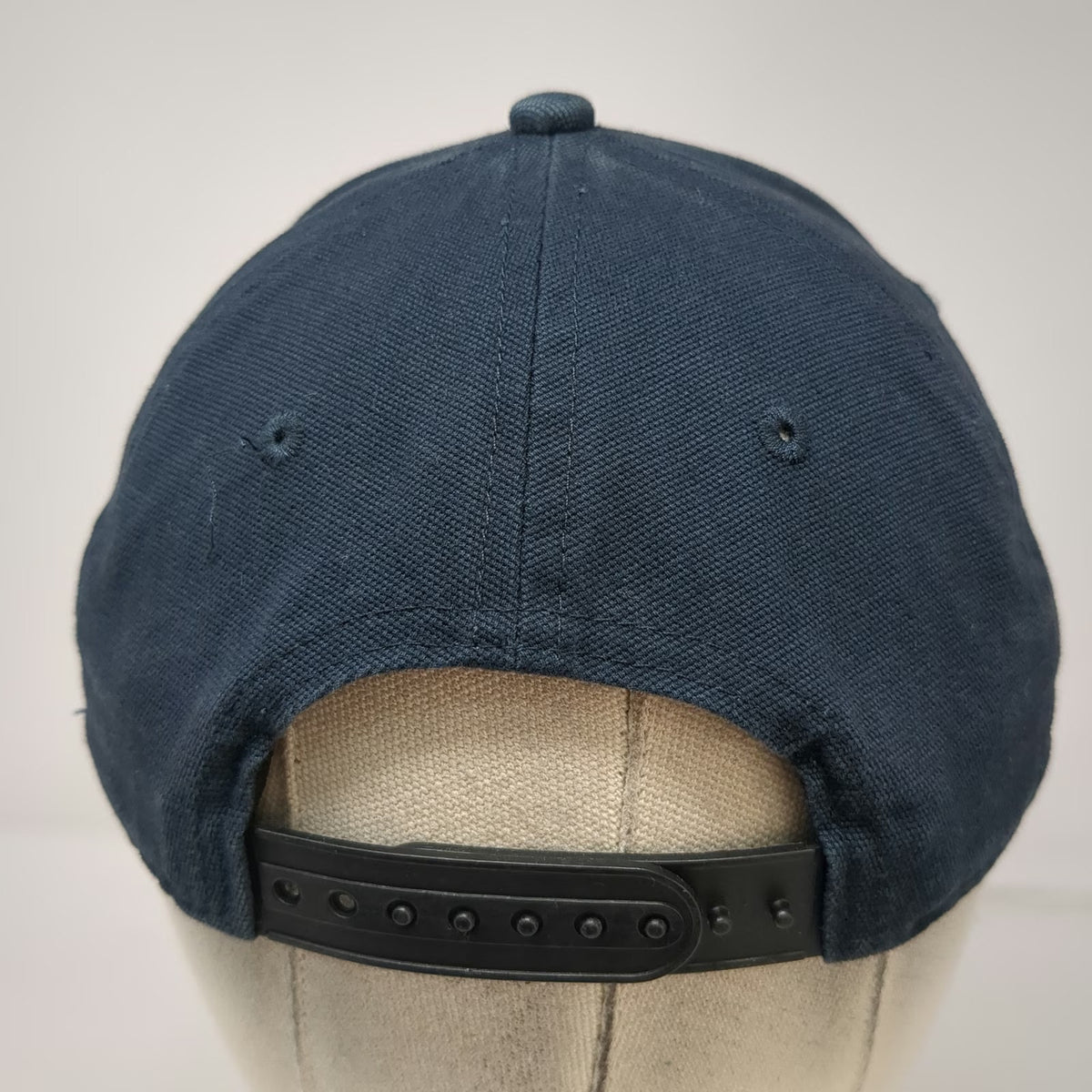 Dickies Snapback Blue OSFM Logo Patch Adjustable Workwear Canvas Duck Cloth Hat
