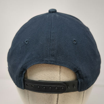 Dickies Snapback Blue OSFM Logo Patch Adjustable Workwear Canvas Duck Cloth Hat