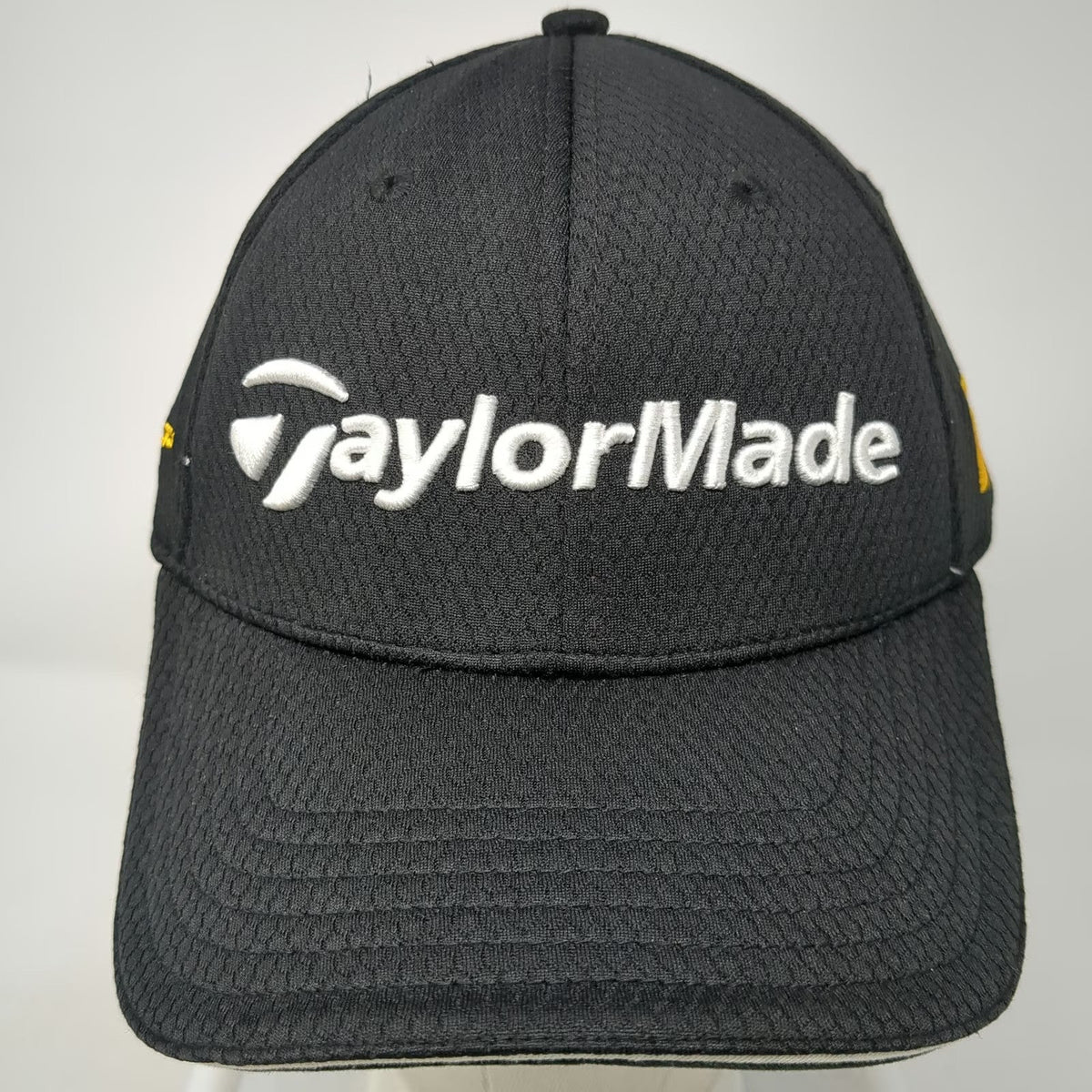 TaylorMade Adidas Baseball Cap Black M R11s Penta TP A-Flex Stretch Fit Golf Hat