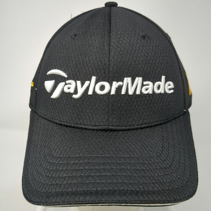 TaylorMade Adidas Baseball Cap Black M R11s Penta TP A-Flex Stretch Fit Golf Hat