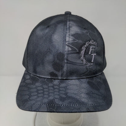 FT Snapback Mesh Back Trucker Hat Camo OSFA Embroidered Richardson