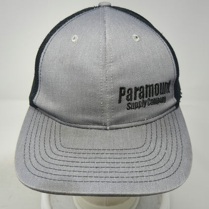 Port Authority Trucker Hat Gray One Size Paramount Supply Company Snapback Mesh