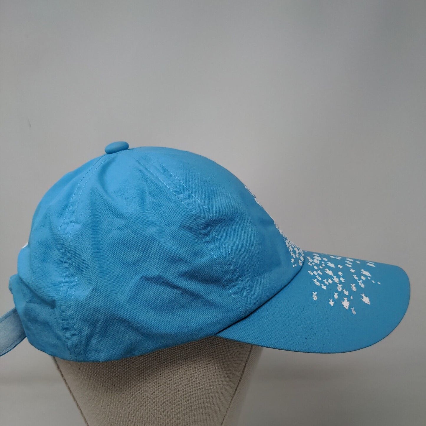 Carnival Strapback Hat Blue OSFA Adjustable Embroidered Logo 5 Panel