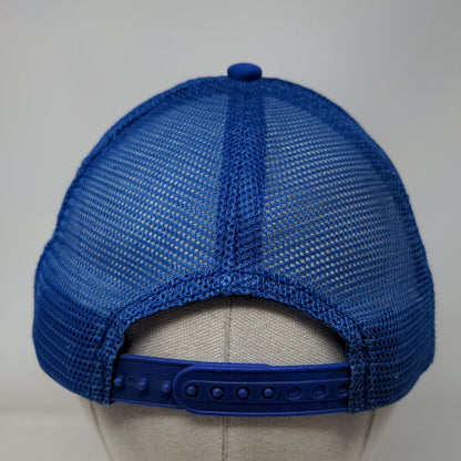 Liberty Students Snapback Mesh Back Trucker Hat Blue OSFA Colorblock