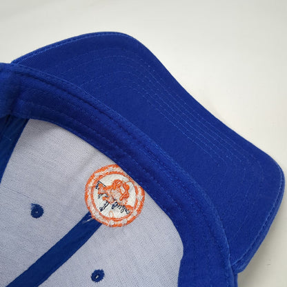 HeadStart Snapback Hat Blue One Size NYC City Skyline Horse Embroidered Patch