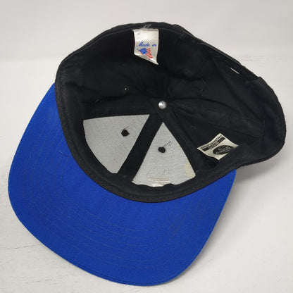 Captivate Powerade Olympic Games Snapback Hat Black Blue Made in USA Vintage