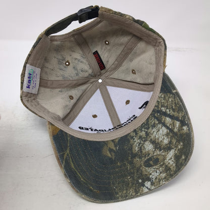 Kati Baseball Cap Green Brown Camo OSFM Consolidated Supply Co. Adjustable Hat