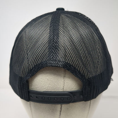 Port Authority Trucker Hat Black One Size SSPT Agents P Logo Snapback Mesh Hat