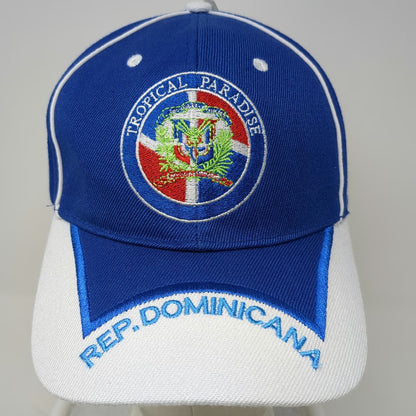 Suplidores Gift Shop Dominican Republic Blue One Size Baseball Cap Hat Tropical