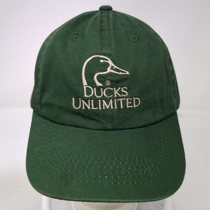 Outdoor Cap Ducks Unlimited Baseball Cap Green One Size Strapback Hat Since 1937