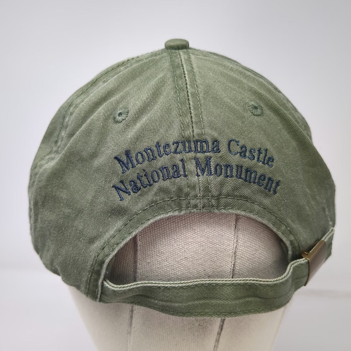 ECO Green One Size Baseball Cap Rattlesnake Montezuma Castle Nat Monument Hat