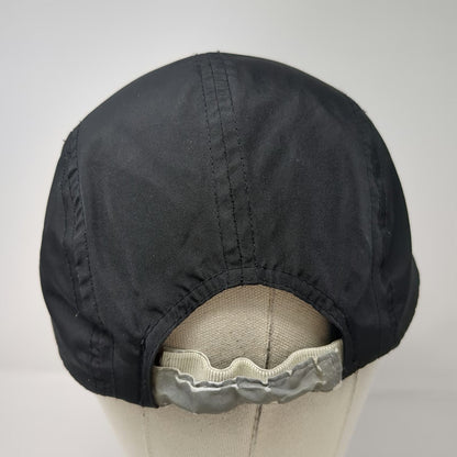 Gap Baseball Cap Black L Reflective Side Logo 5 Panel Polyester Running Hat