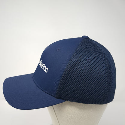 Cal Solar Inc Fitted Hat Blue XL Embroidered Solid Flexfit Sport-Tek