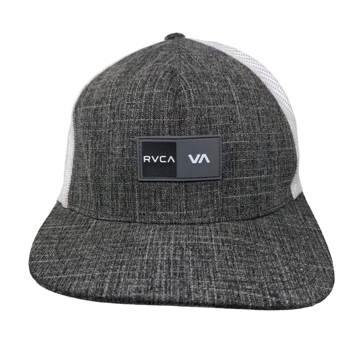 RVCA VA Patch Snapback Mesh Back Trucker Hat Multi Mid Fit Colorblock