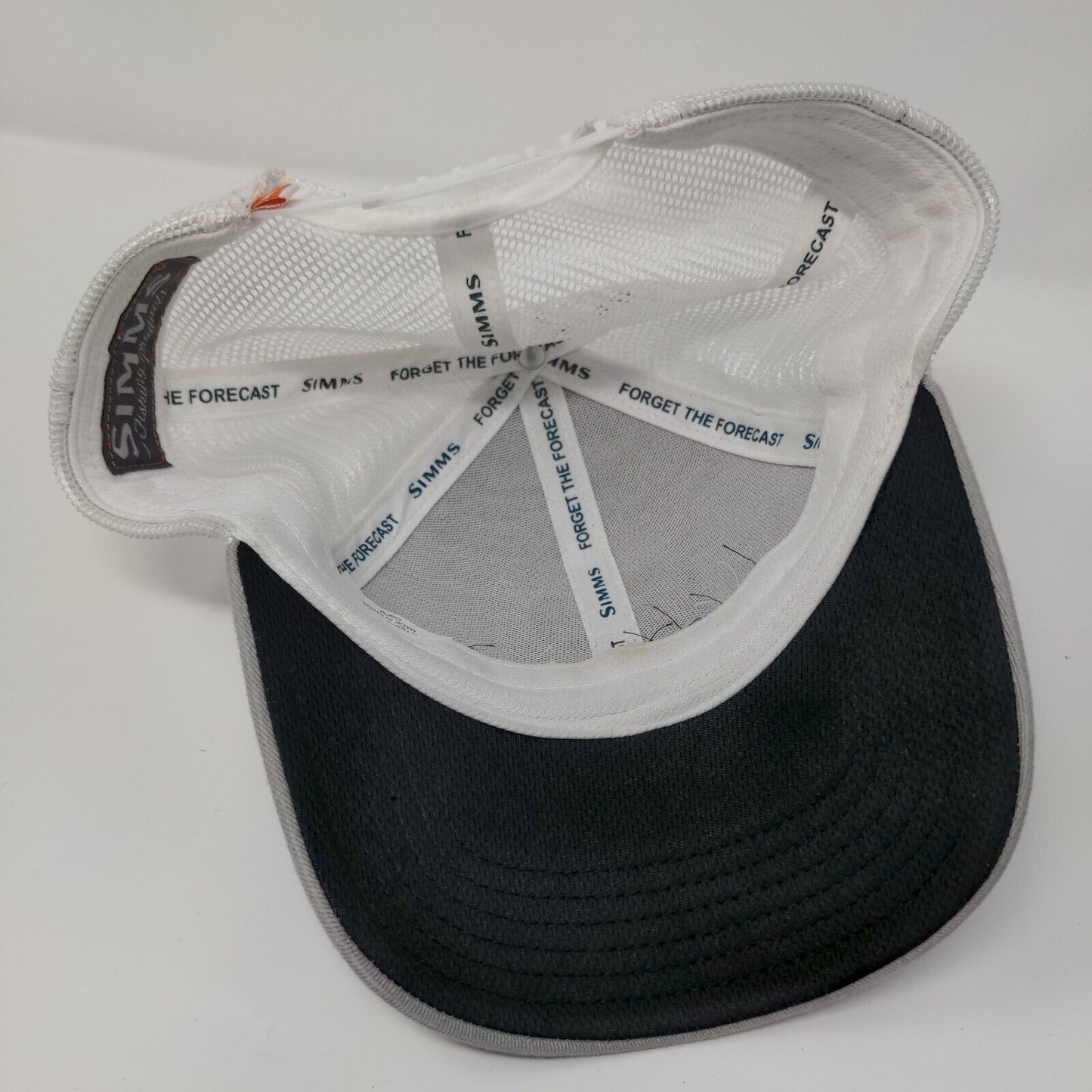 Telluride Angler Snapback Mesh Back Trucker Hat Gray OSFM Simms