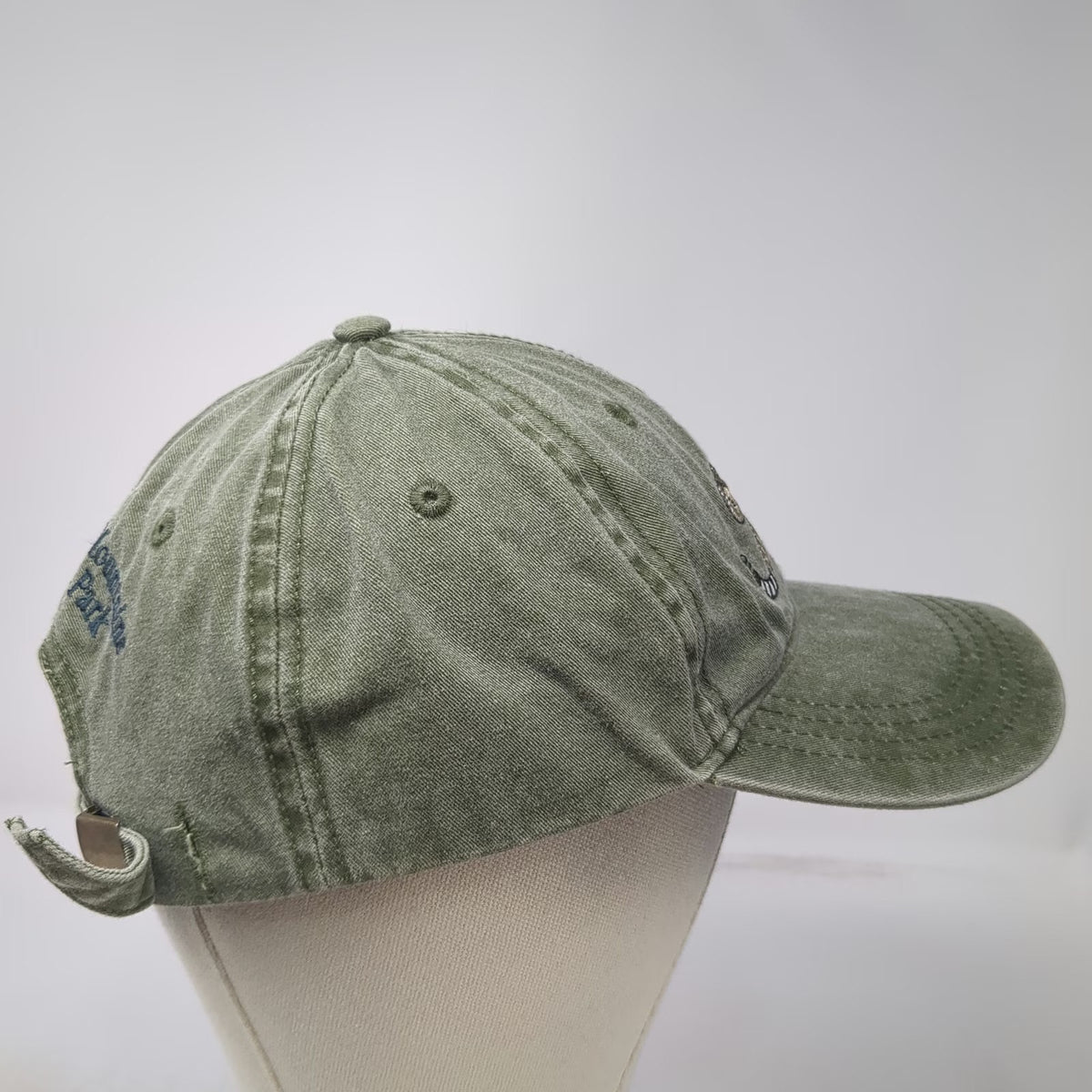 ECO Baseball Cap Green OSFM Guadalupe Mountains National Park Rattlesnake Hat