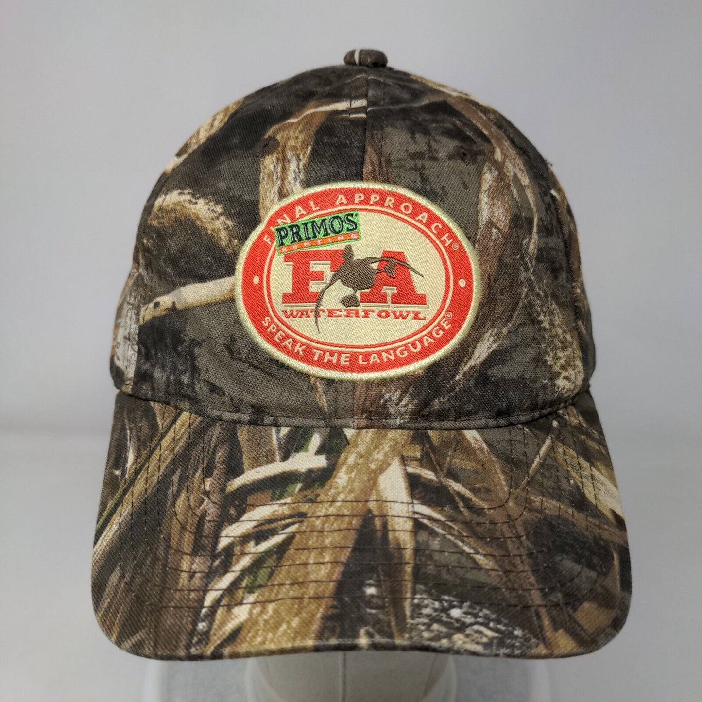 Final Approach Primos Hunting Strapback Hat Camo OSFM Embroidered