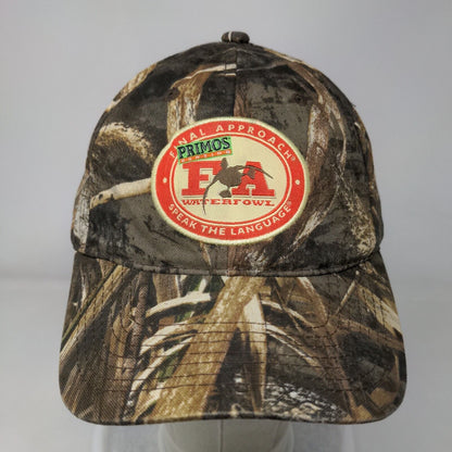 Final Approach Primos Hunting Strapback Hat Camo OSFM Embroidered