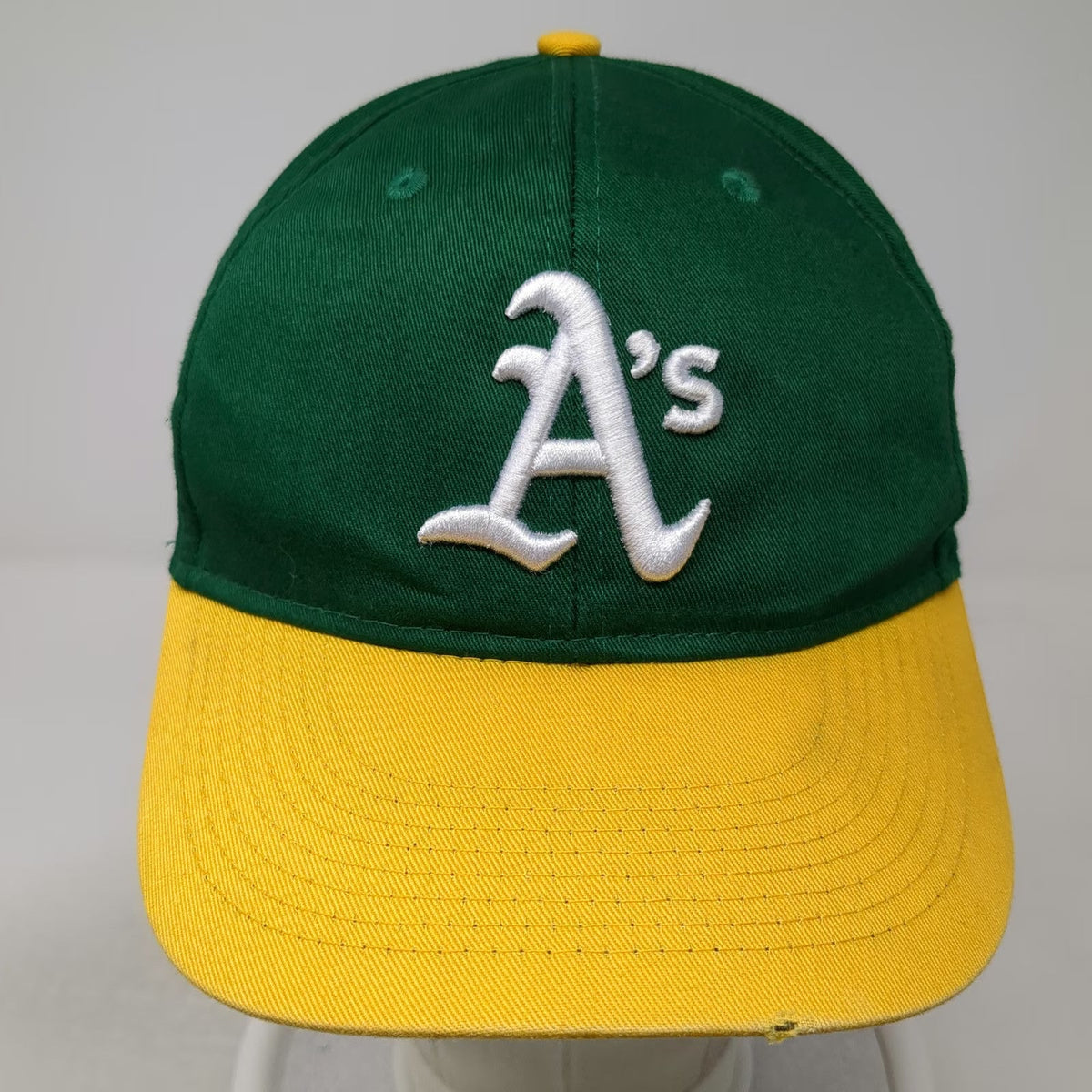 Oakland Athletics MLB OC Sports Baseball Cap Green Yellow One Size A's Logo Hat