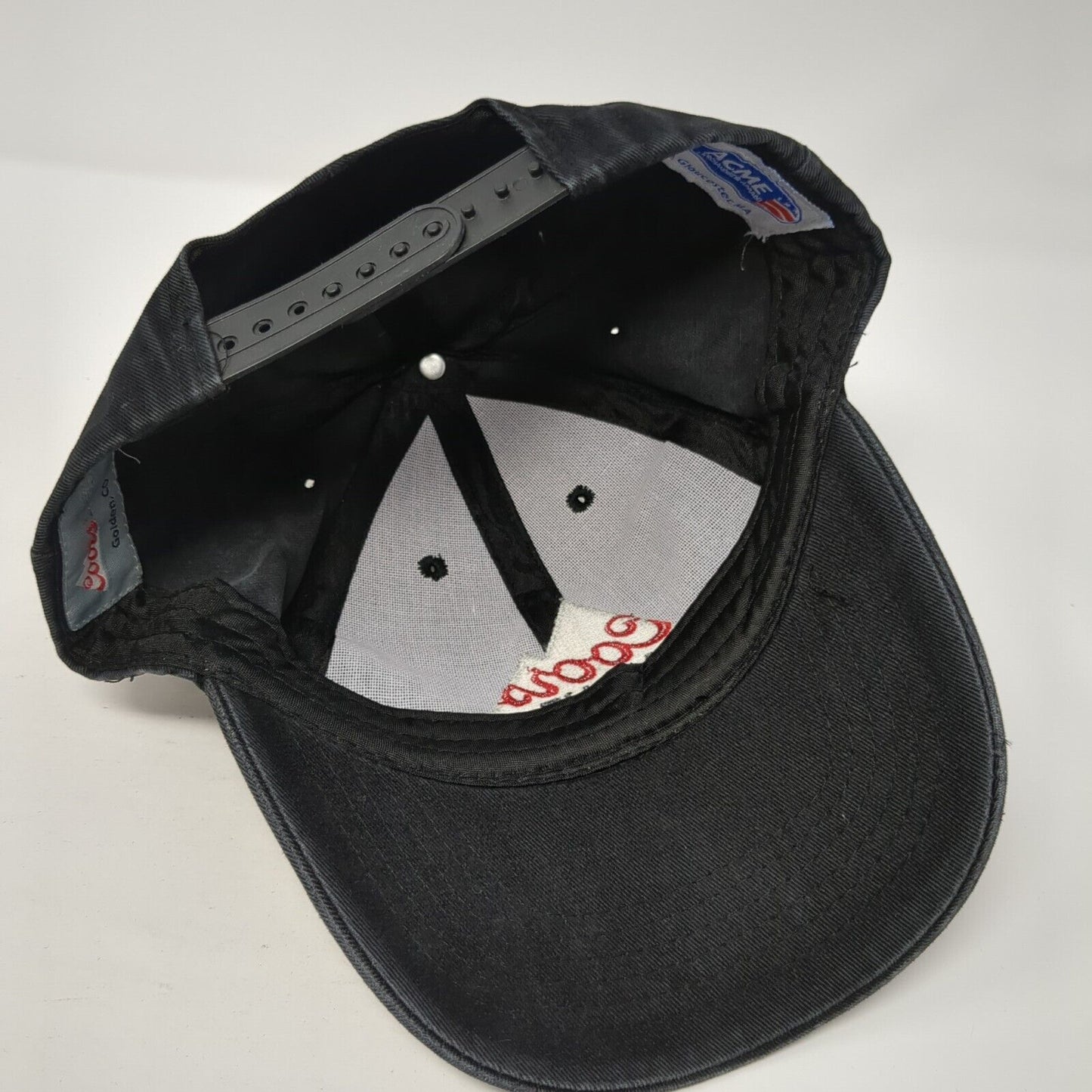Coors Light Snapback Hat Black One Size Adjustable Embroidered Acme