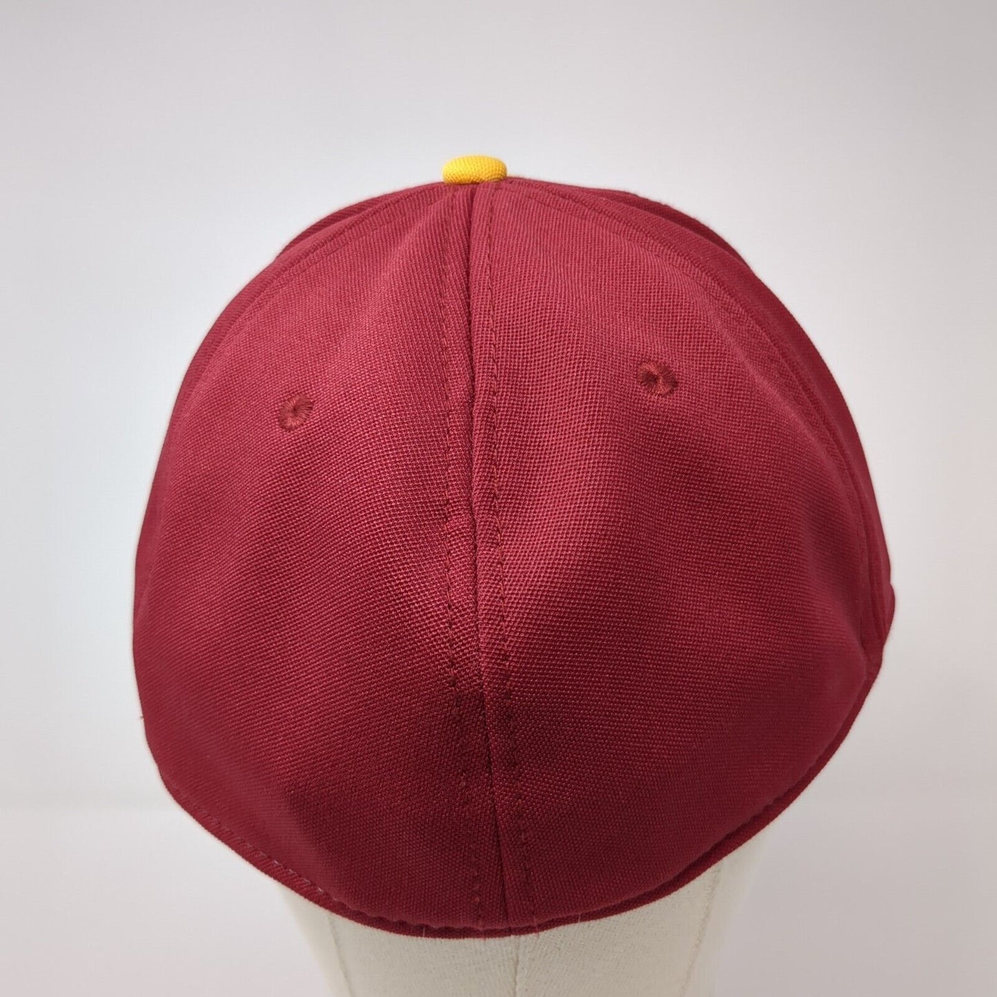 CW Fitted Hat Red Large A-Flex Embroidered 6 Panel Gametek The Game Pro