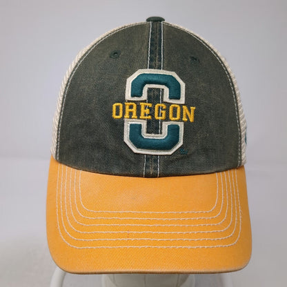 Top of the World NCAA Trucker Hat Green OS Oregon University Ducks Snapback