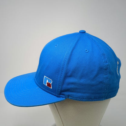 Russell Athletic Snapback Hat Blue One Size America's Top Teams Embroidered Cap
