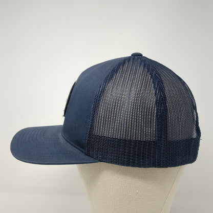Rip Curl Made For Waves Since 1969 Snapback Trucker Hat Blue OS Mesh Yupoong