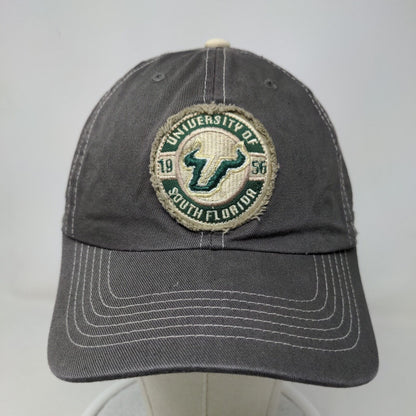 Top of the World Men's Slideback Hat Gray University of South Florida Bulls