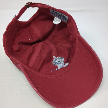 Imperial Sun Valley Red Baseball Cap One Size Slideback Embroidered Cotton Hat