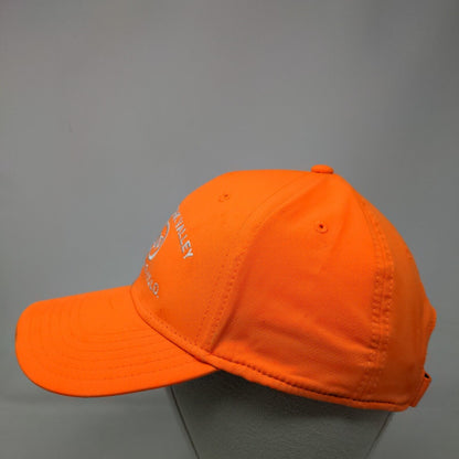 Roaring Fork Valley Coop Strapback Hat Orange OSFM Embroidered Otto