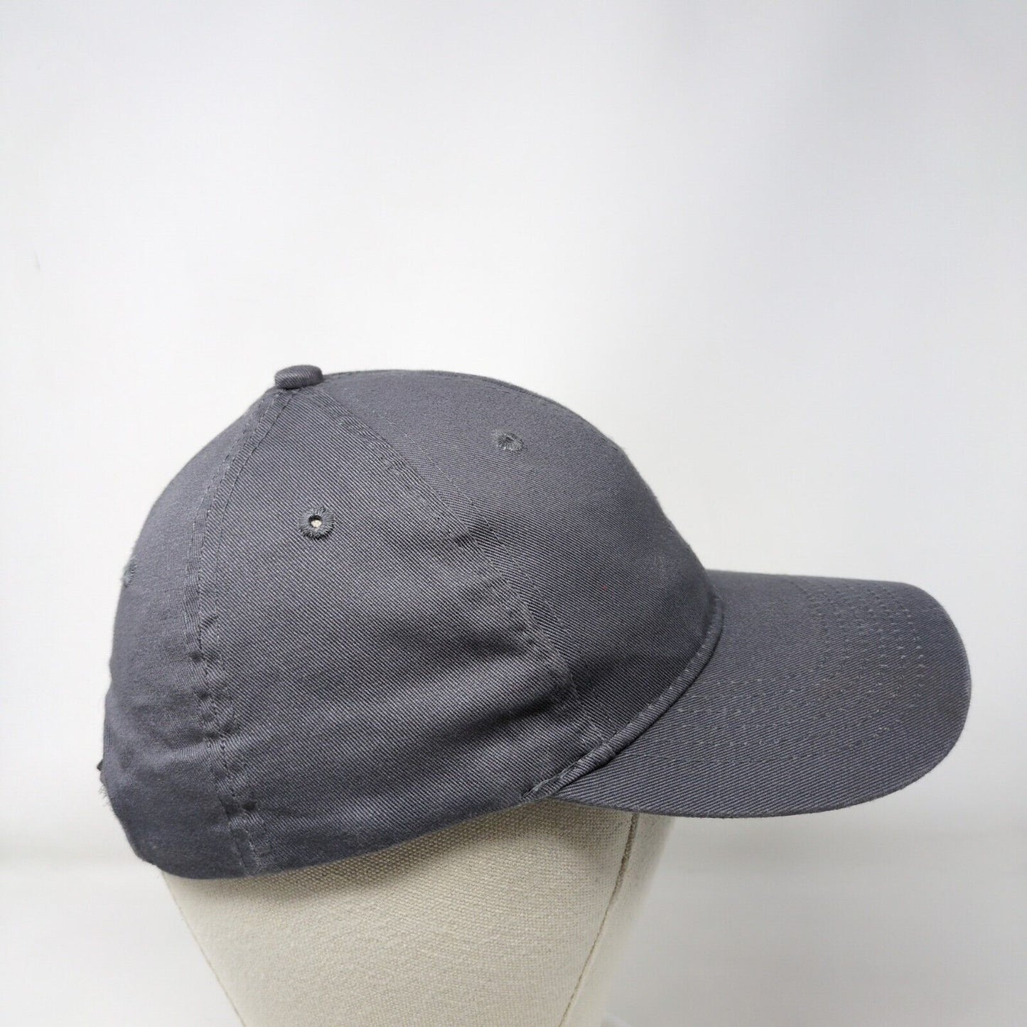 Star Recreation Strapback Hat Gray Youth Embroidered Port & Company