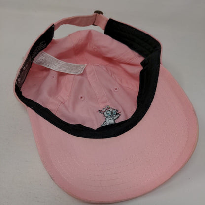 Rick and Morty Tinkles Slideback Hat Pink OSFM Embroidered Adult Swim 6 Panel