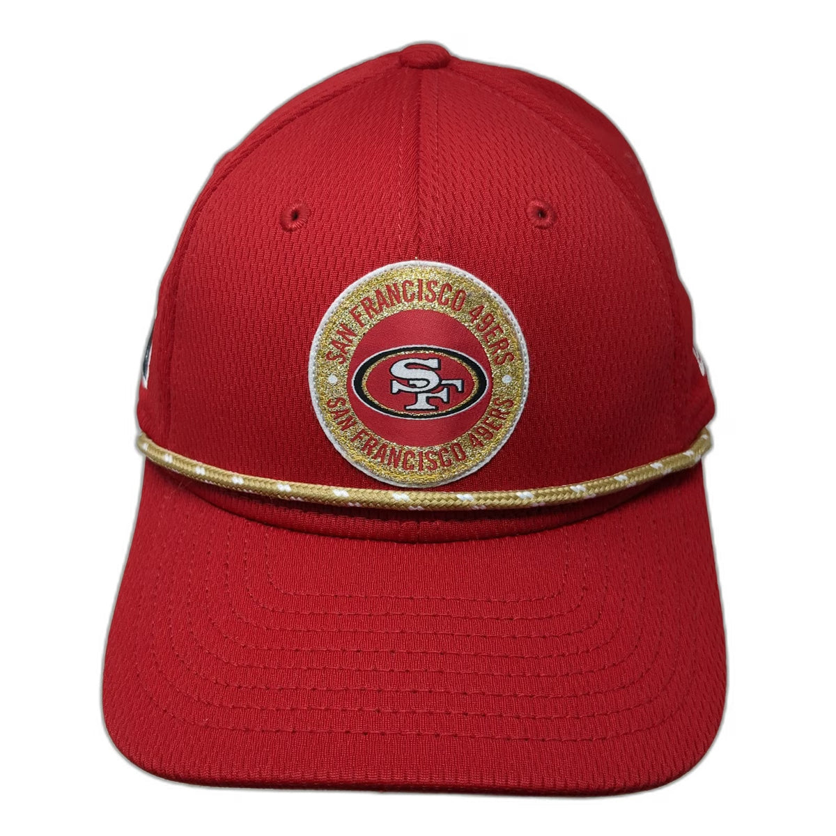 New Era NFL San Francisco 49ers Snapback Hat Red One Size Rope Patch 9SEVENTY