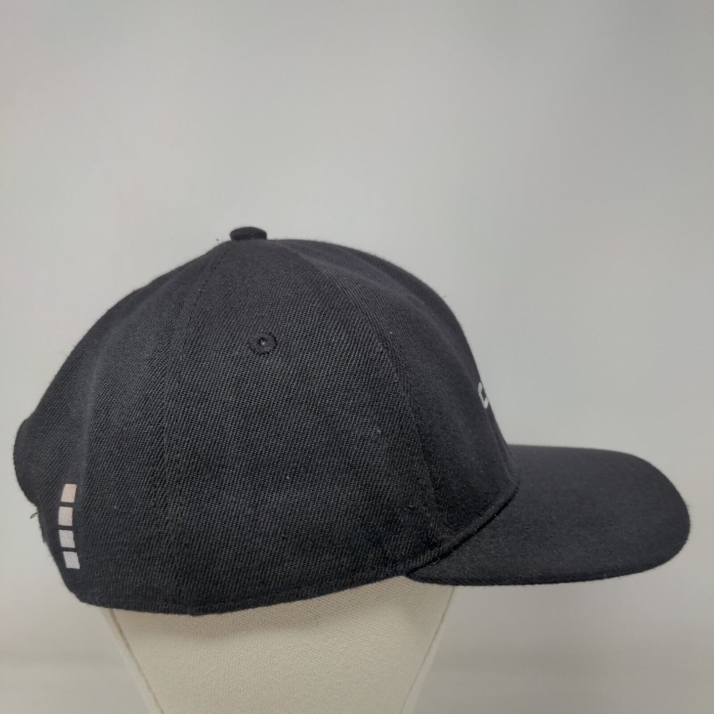 Capelli Sport Snapback Hat Black Adult One Size Embroidered Adjustable