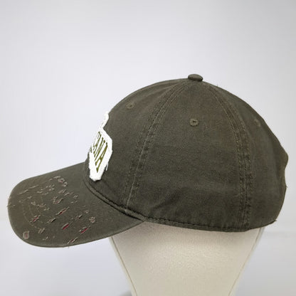 Robin Ruth Punta Cana Hat Baseball Cap Green One Size Strapback Distressed Logo