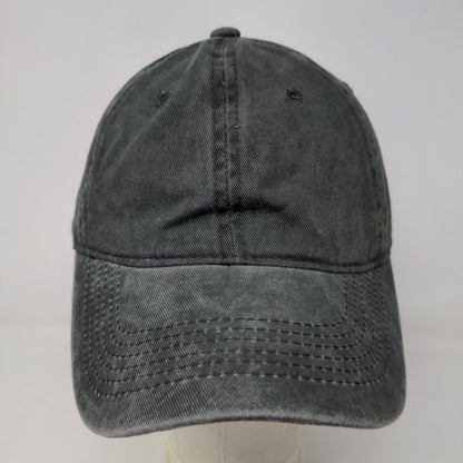 Unbranded Men's Slideback Hat Black Adjustable 100% Cotton Blank