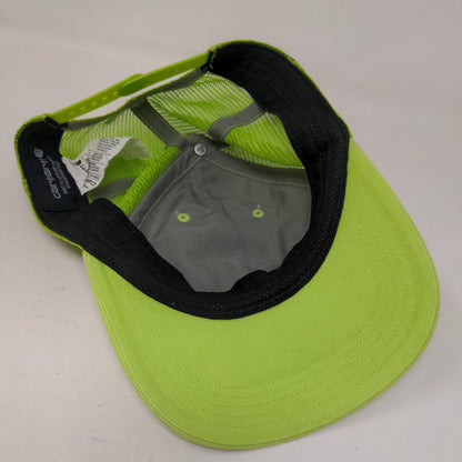 Carhartt Mesh Back Snapback Trucker Hat Green Size OS 100% Cotton Patch Logo