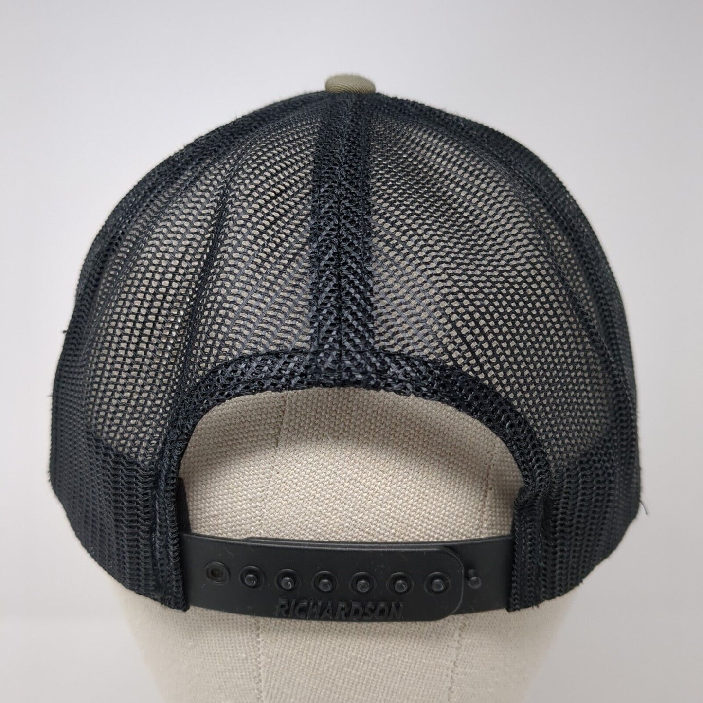 Avimor Snapback Mesh Back Trucker Hat Tan One Size Richardson 6 Panel
